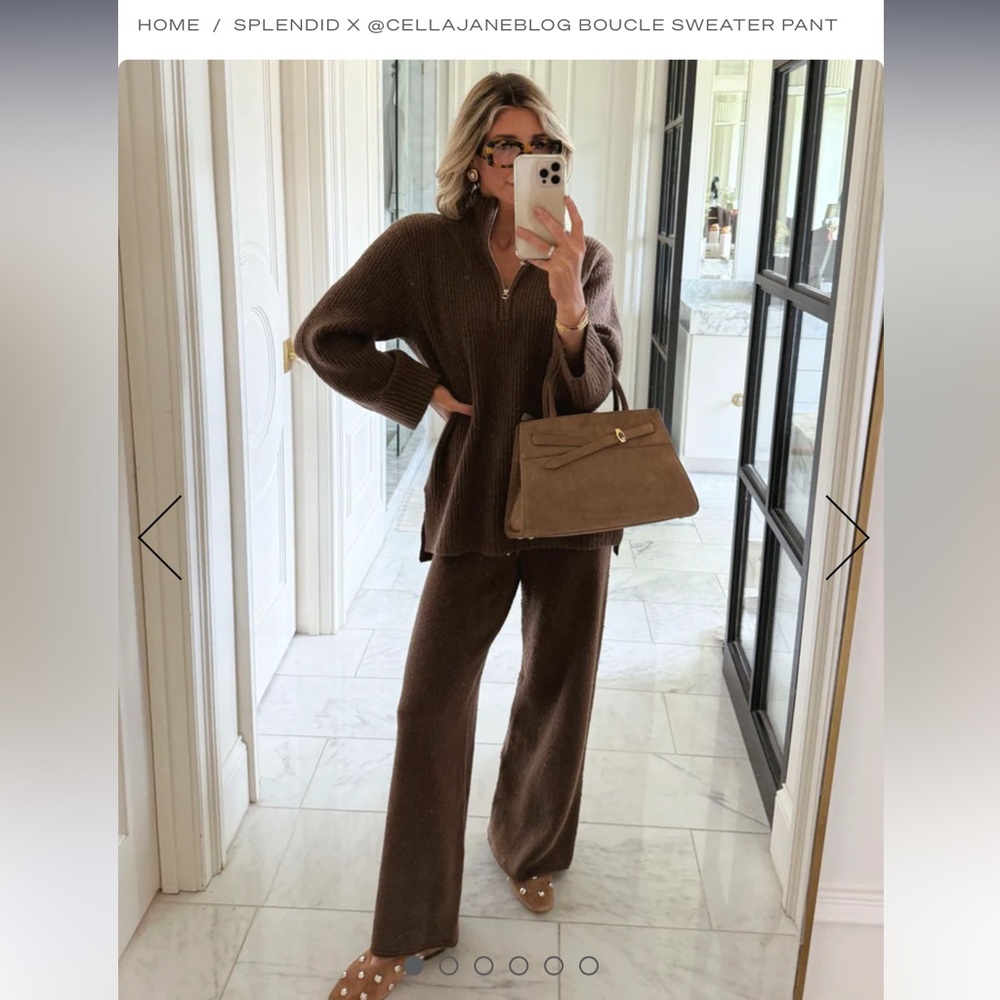 NWT SWEATER PANTS